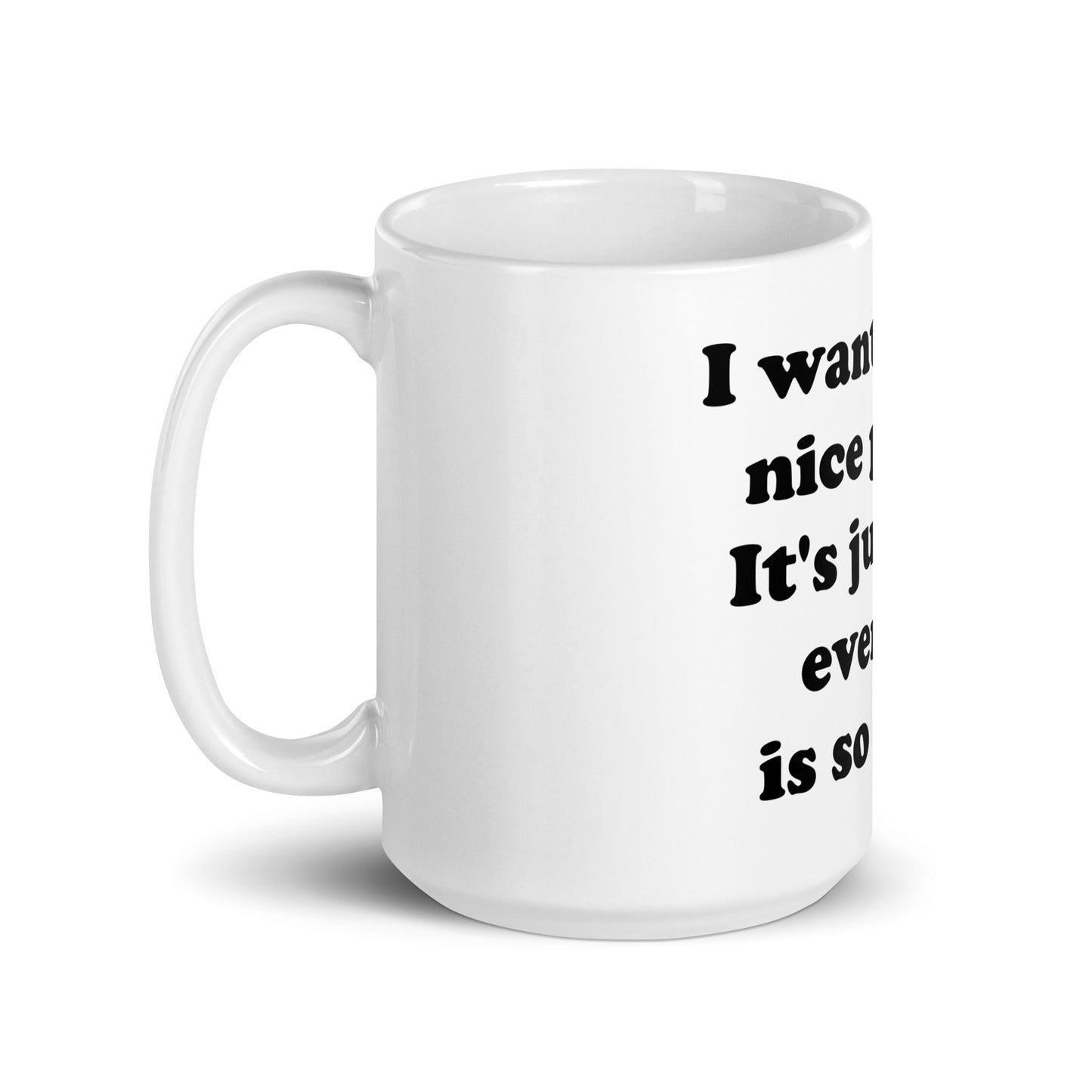 People are stupid mug