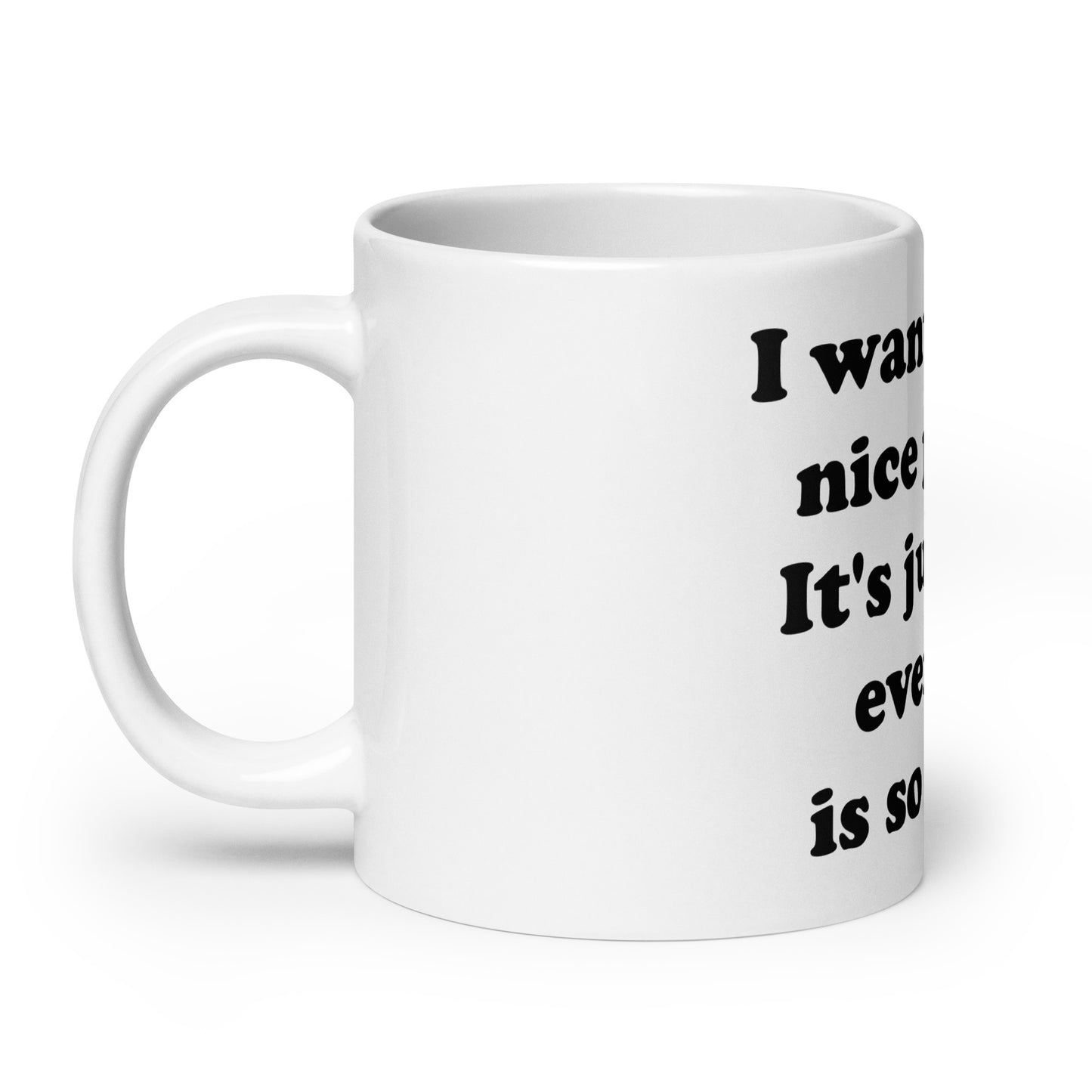 People are stupid mug