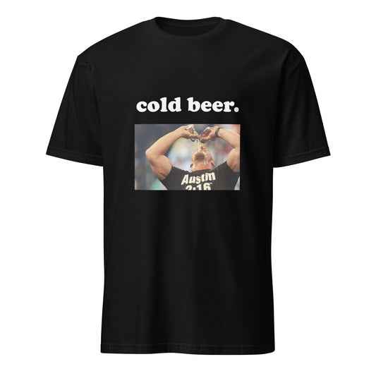 Cold beer.