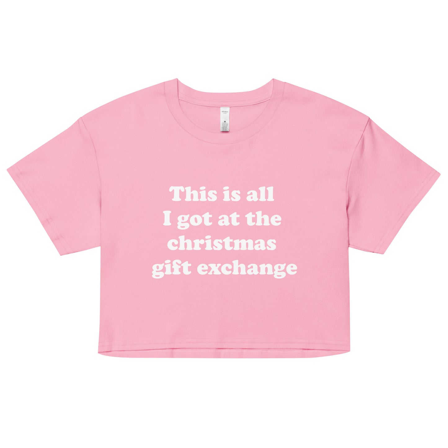 Gift exchange crop top