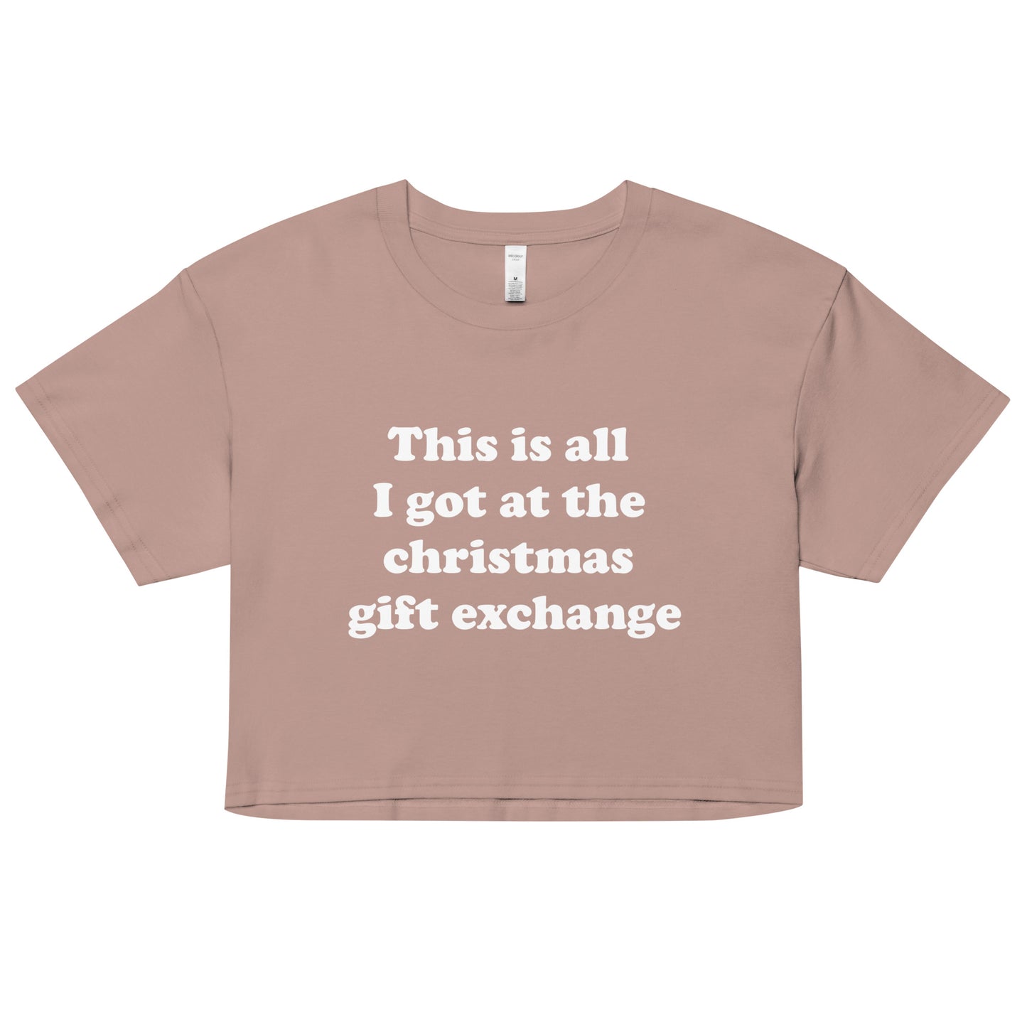 Gift exchange crop top