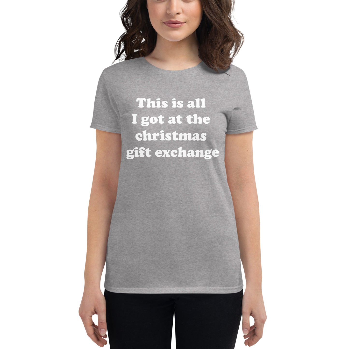 Gift exchange women's T-shirt