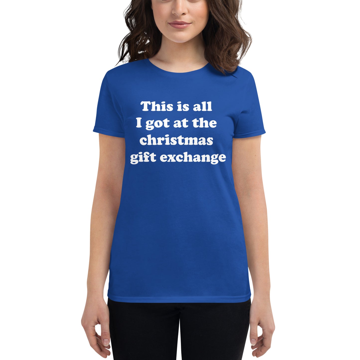 Gift exchange women's T-shirt